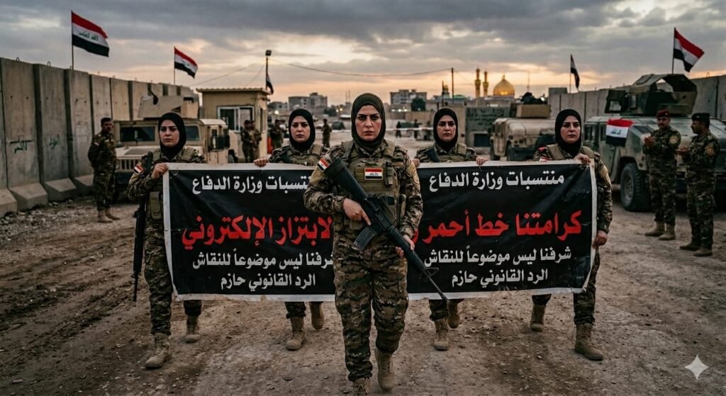 منتسبات وزارة الدفاع: كرامتنا خط أحمر ضد الابتزاز الإلكتروني