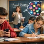 التلفون.. آفة وخيار للتطور قبيل الامتحانات